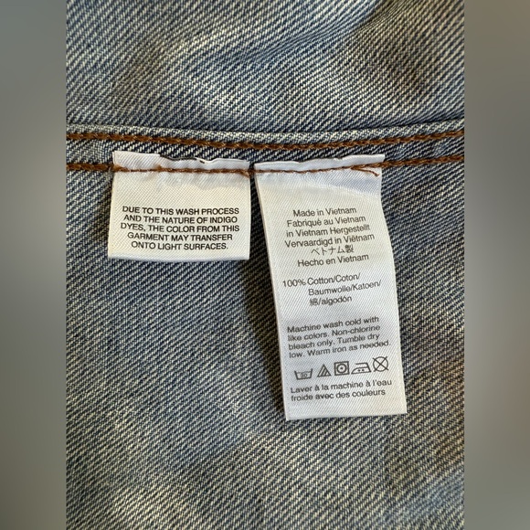 J.Crew Classic Denim Jacket 2x - Picture 9 of 9